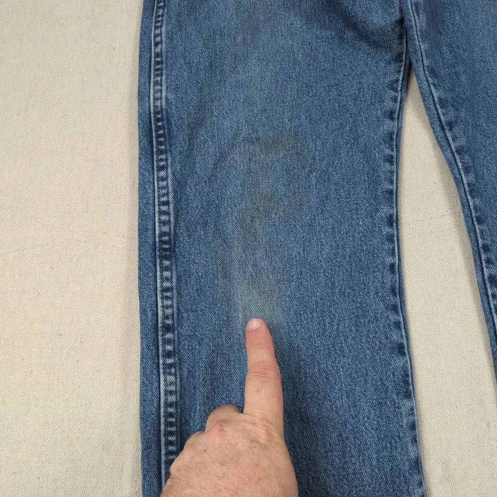 Wrangler Jeans Mens 36x34 Blue Western Cowboy Cut 13MWZ Rodeo Rancher